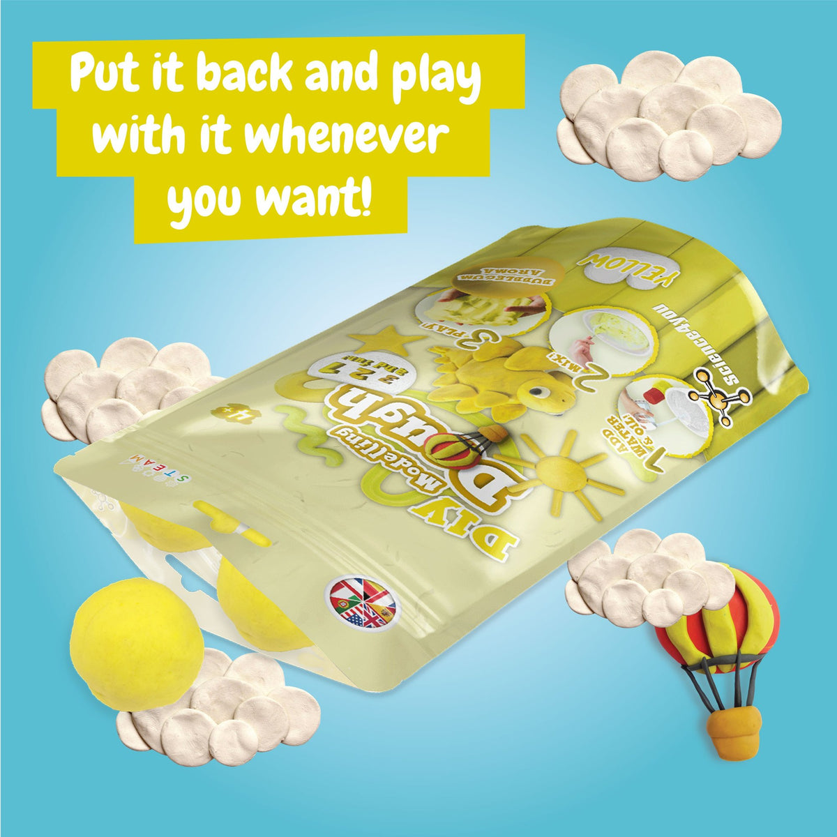 Yellow Play Dough
