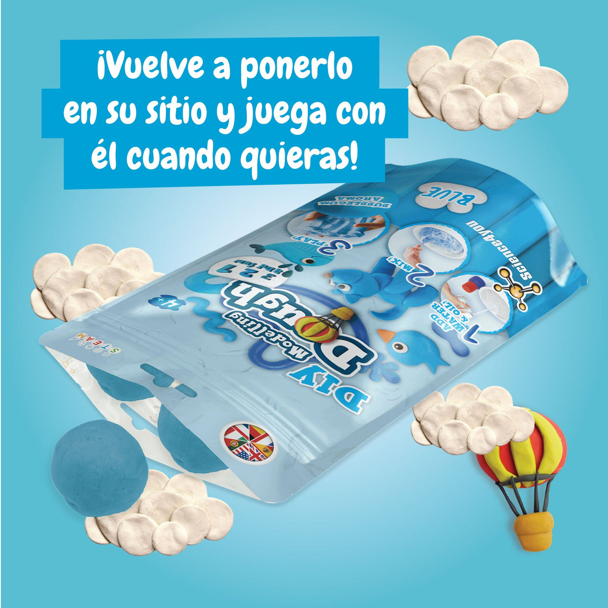 Plastilina Azul
