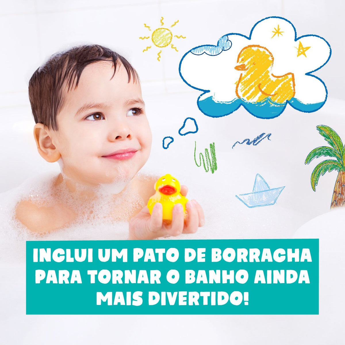 Lápis de Banho (Versão Multilingue)