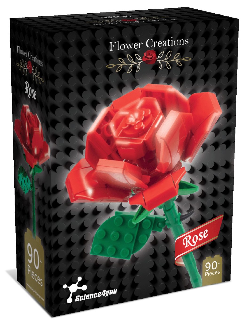 Kit de Construcción Rosa Roja