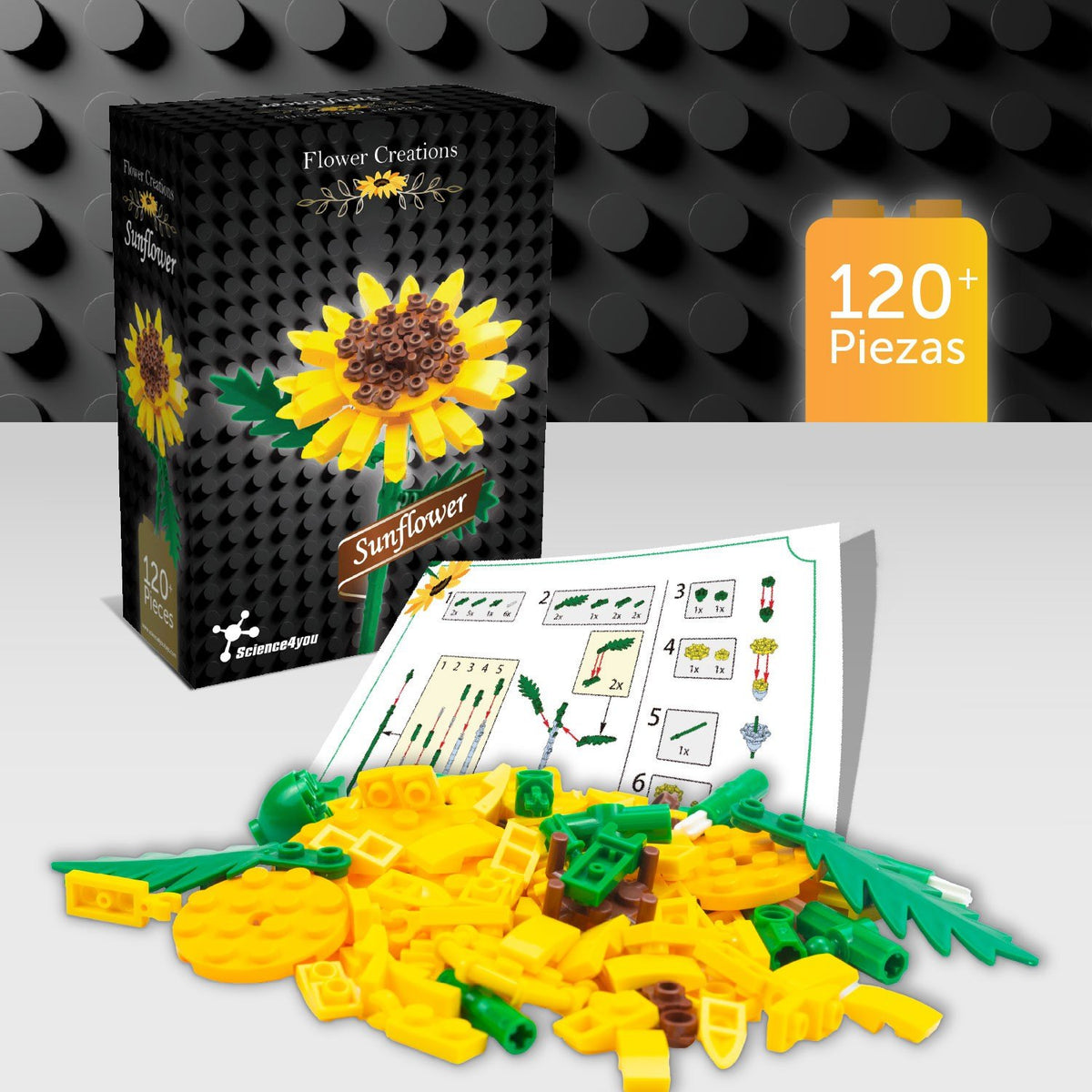 Kit de Construcción Girasol