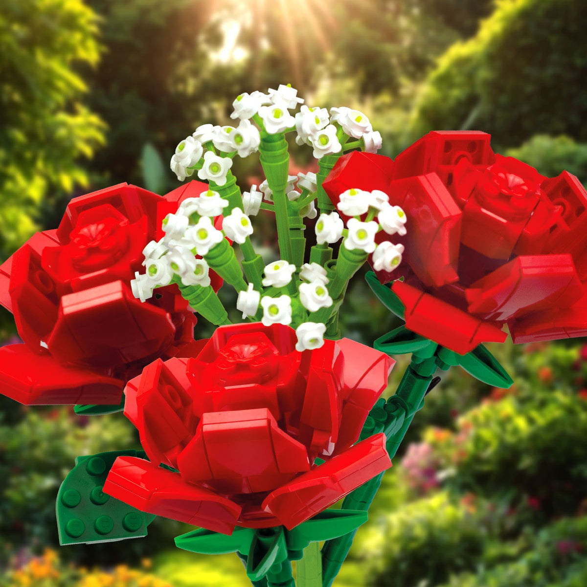 Rose Bouquet Building Kit