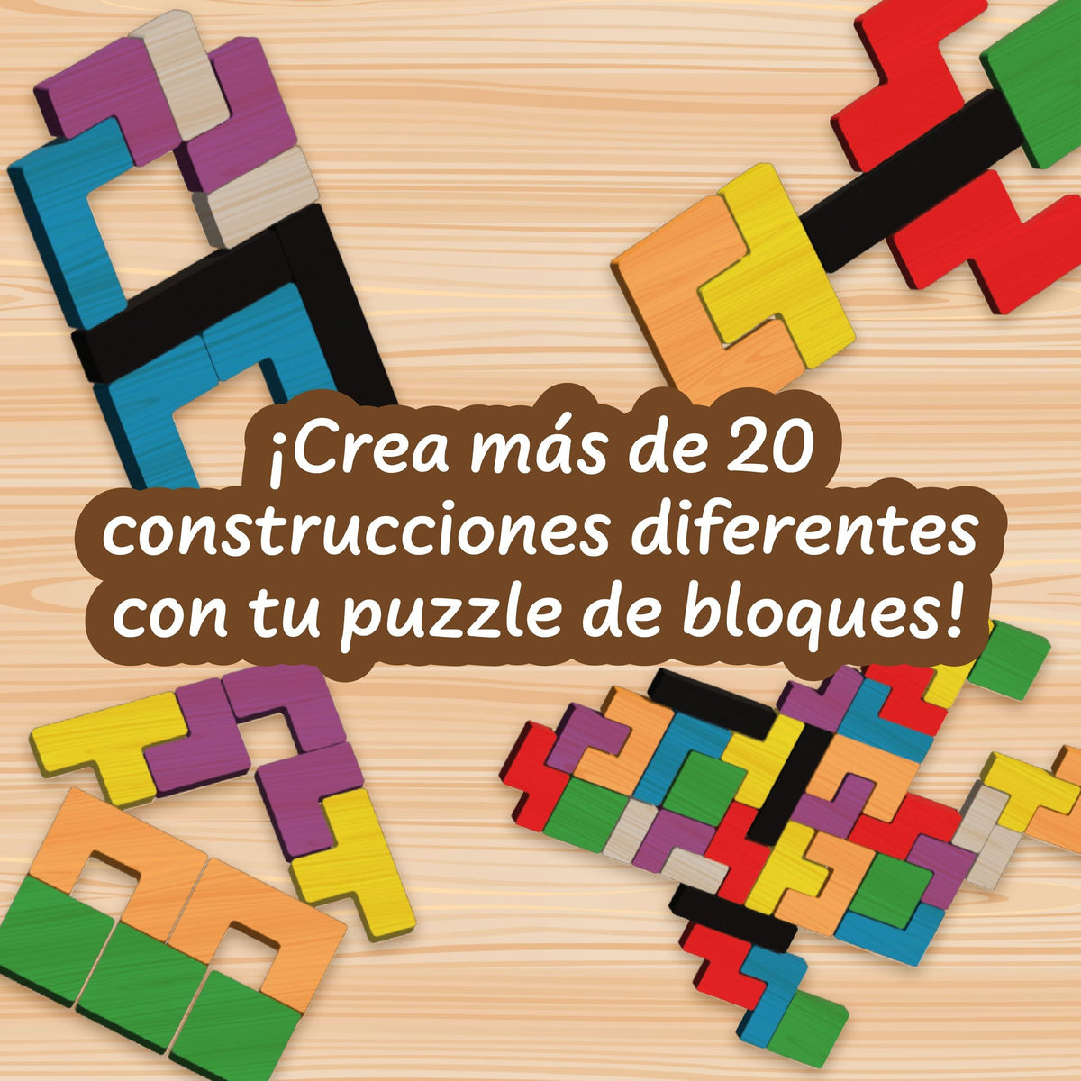 Tetris de Madera