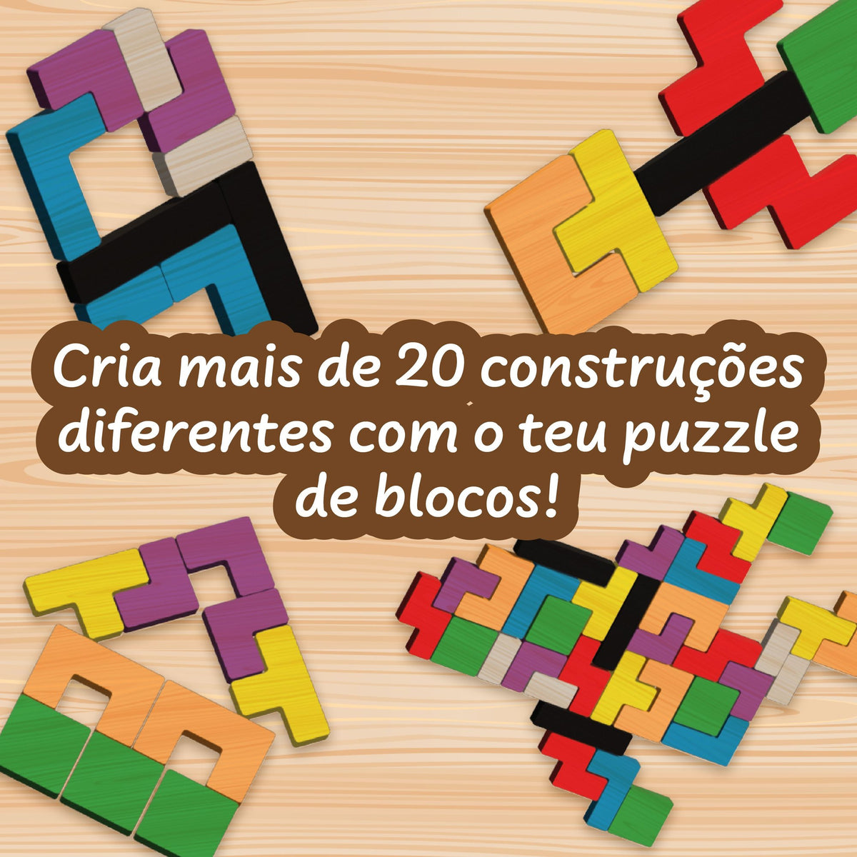 Wooden Tetris