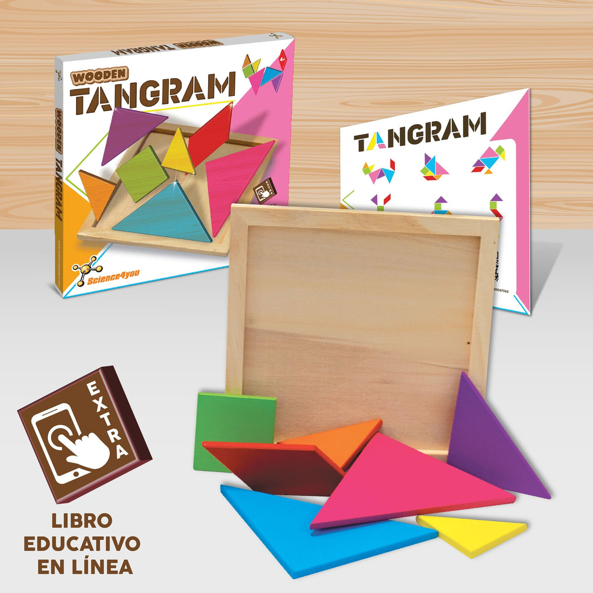 Tangram de Madera