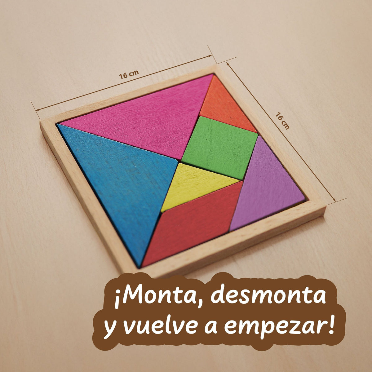 Tangram de Madera