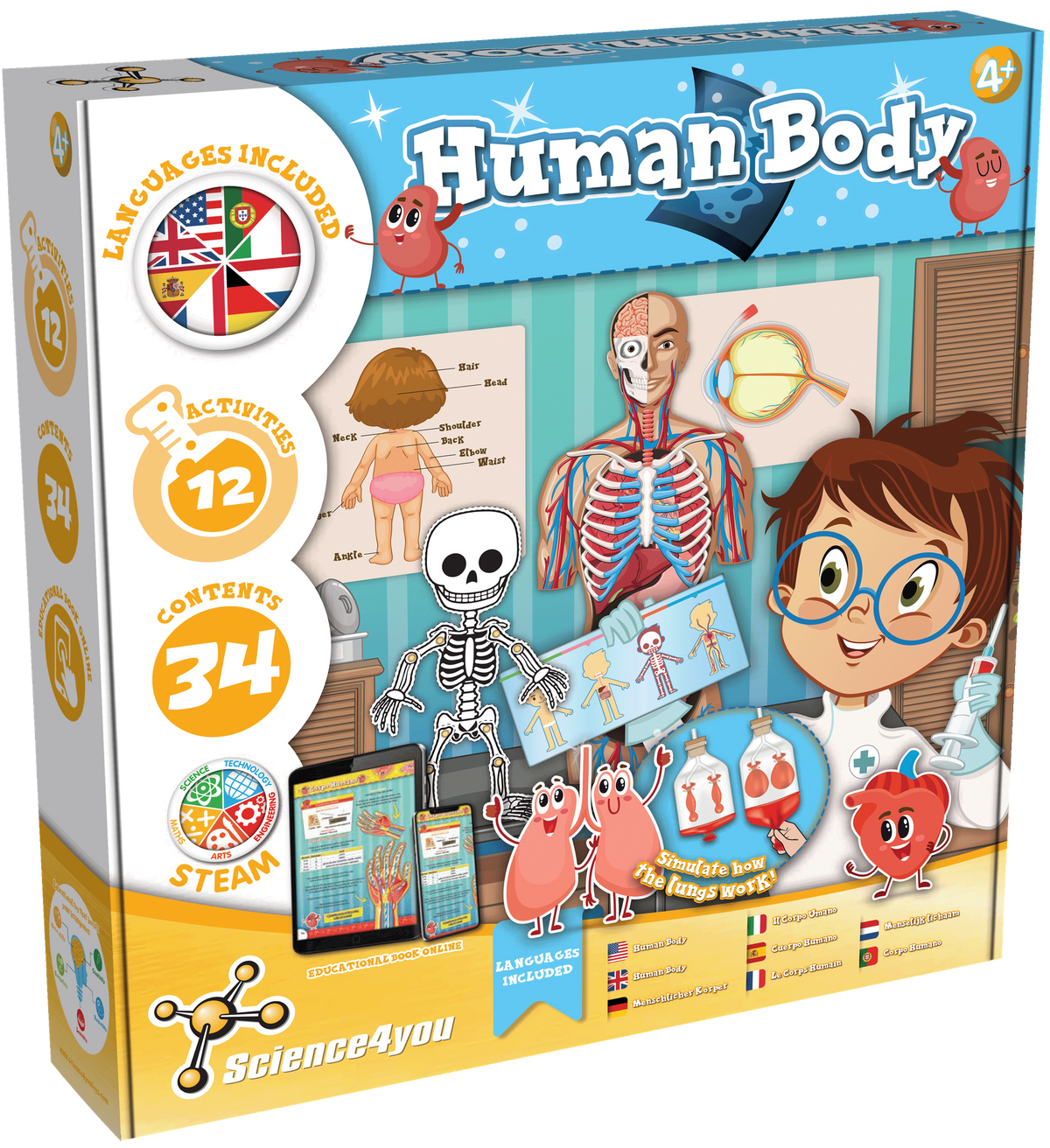 Corpo Humano (Versão Multilingue)
