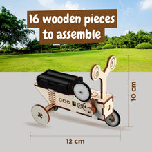 Wooden Reptile Robot