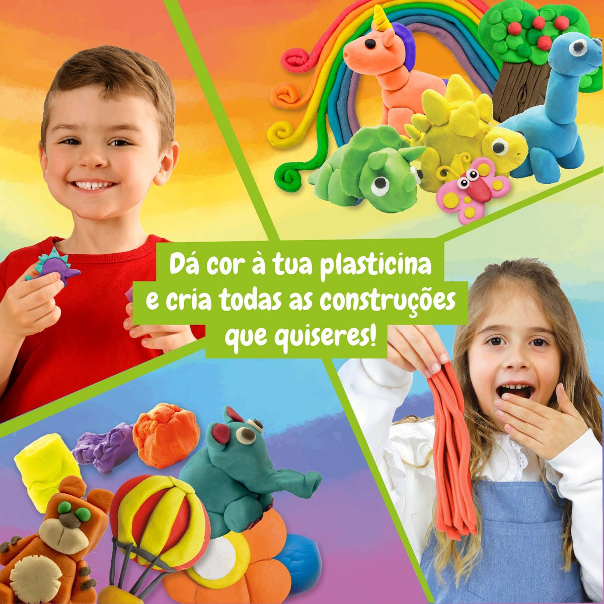 Plasticina Multicolor