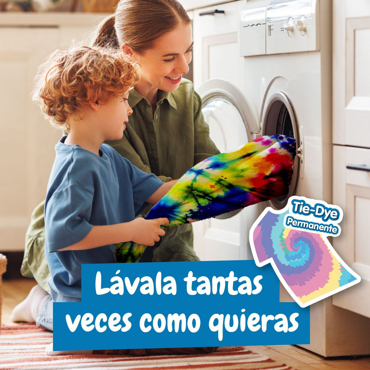 O Meu Primeiro Laboratório Tie-Dye