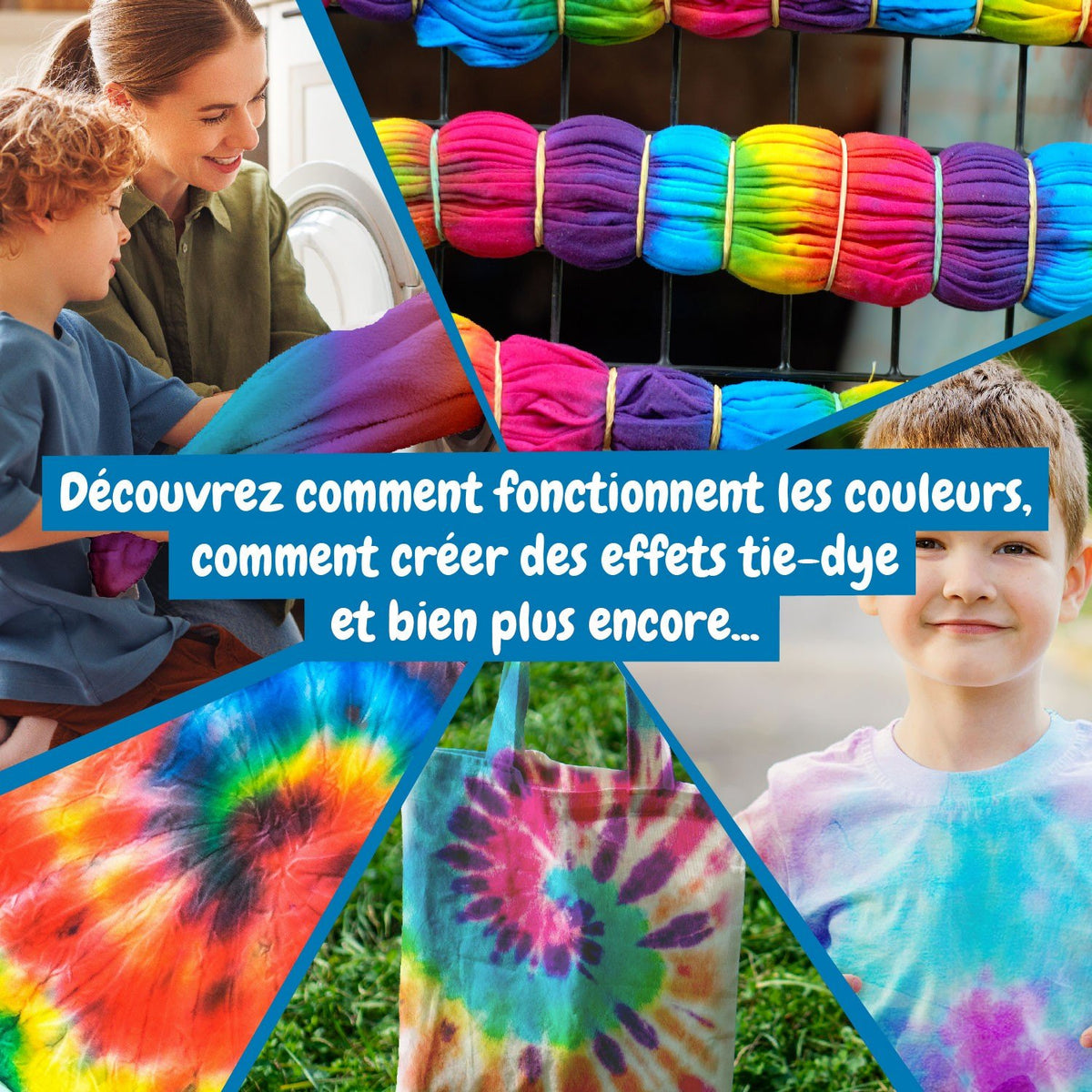 O Meu Primeiro Laboratório Tie-Dye
