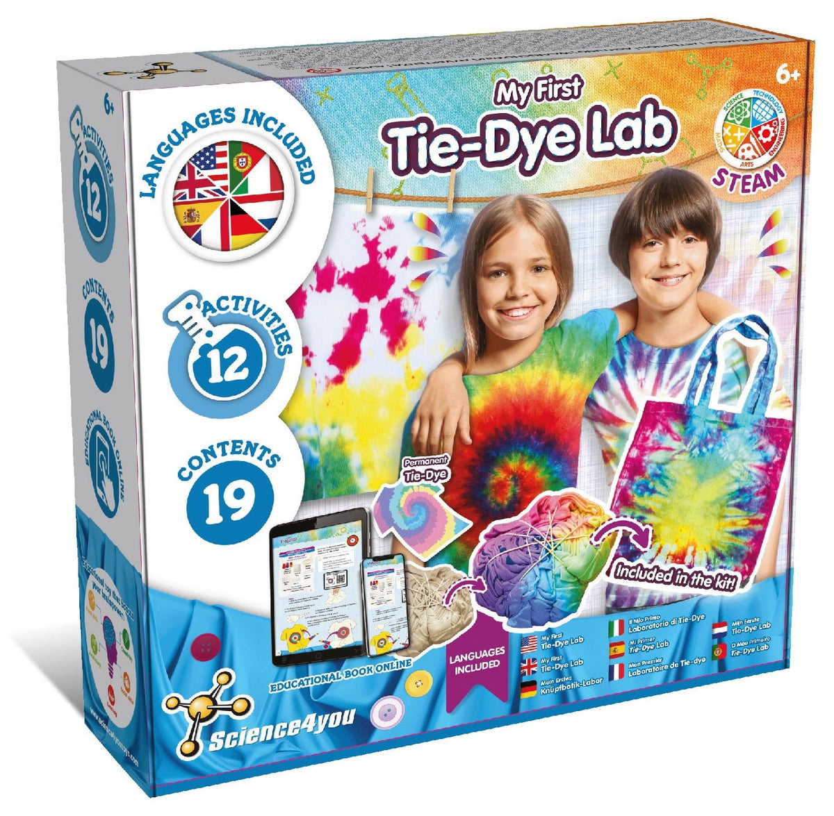 O Meu Primeiro Kit Tie-Dye