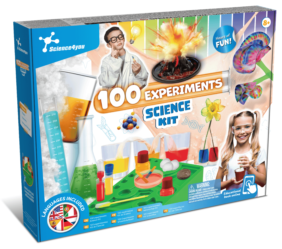 Kit de Ciências 100 Experiências