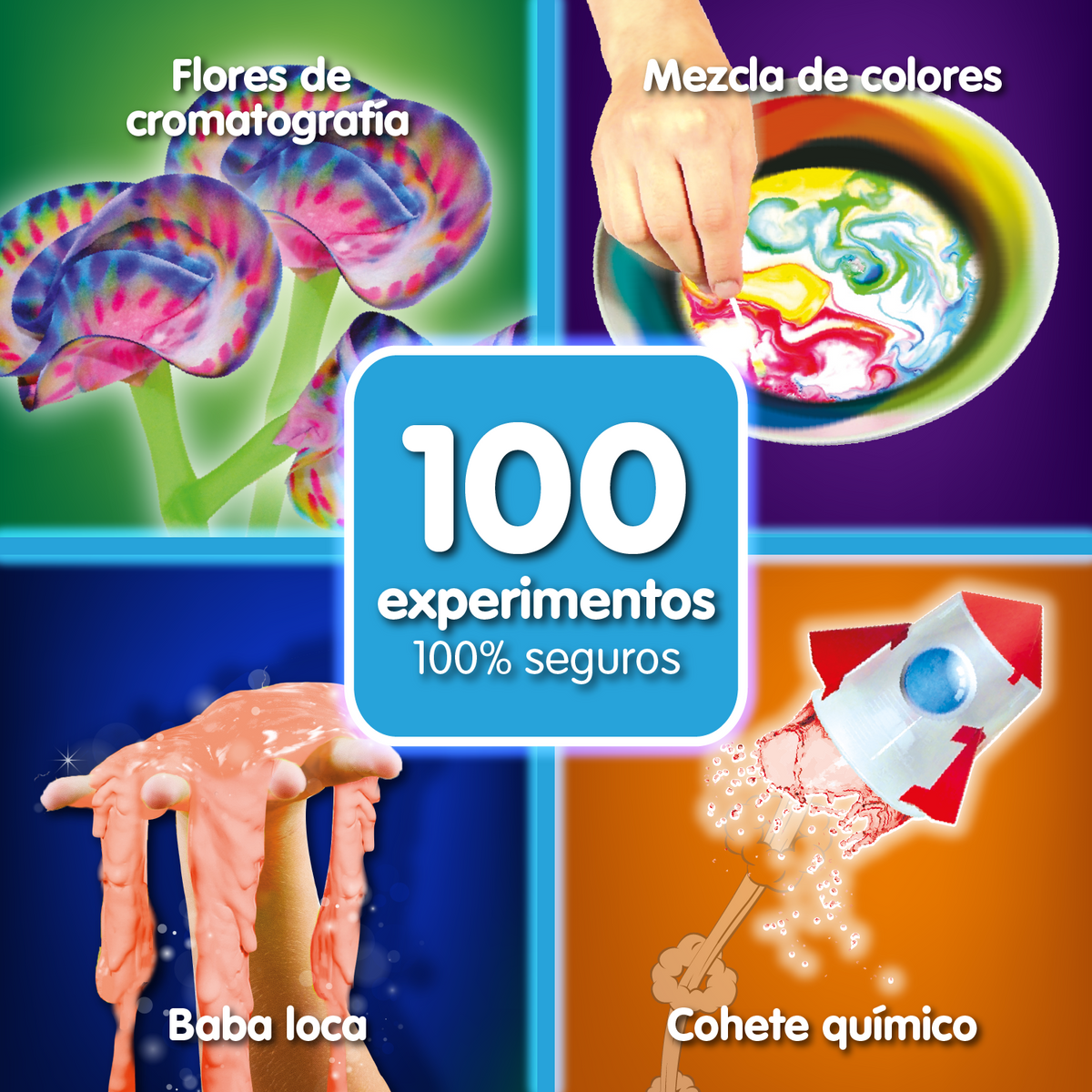 Kit de Ciências 100 Experiências