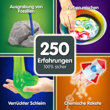 Wissenschaftsset mit 250 Experimenten