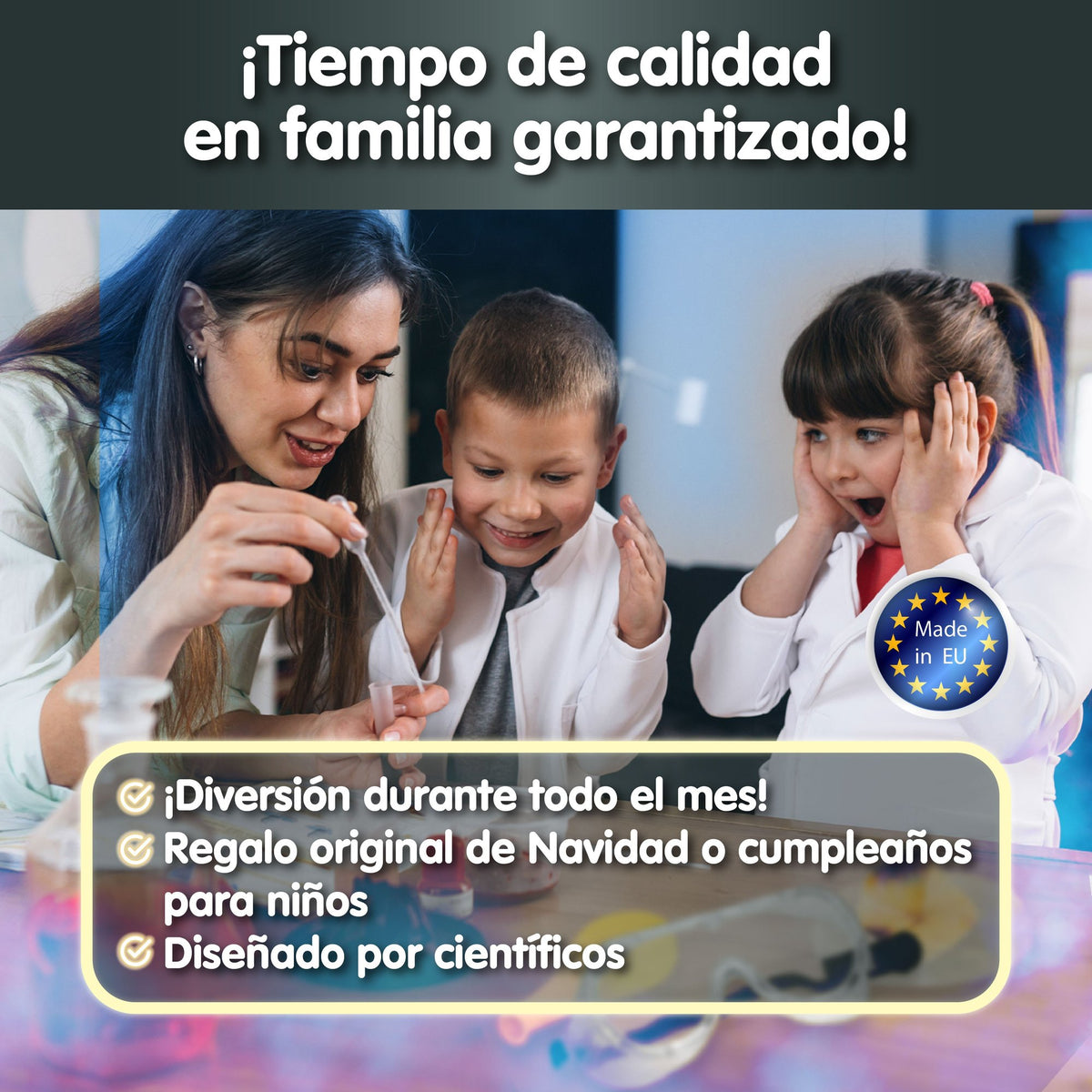 Kit de Ciencias 250 Experimentos!