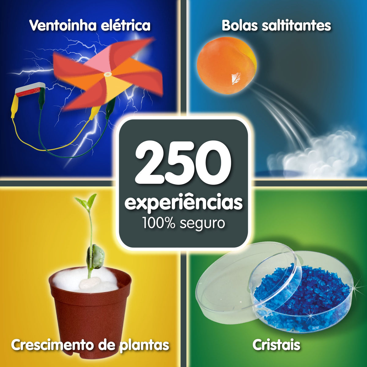 Super Mega Science Kit 250 Experiments