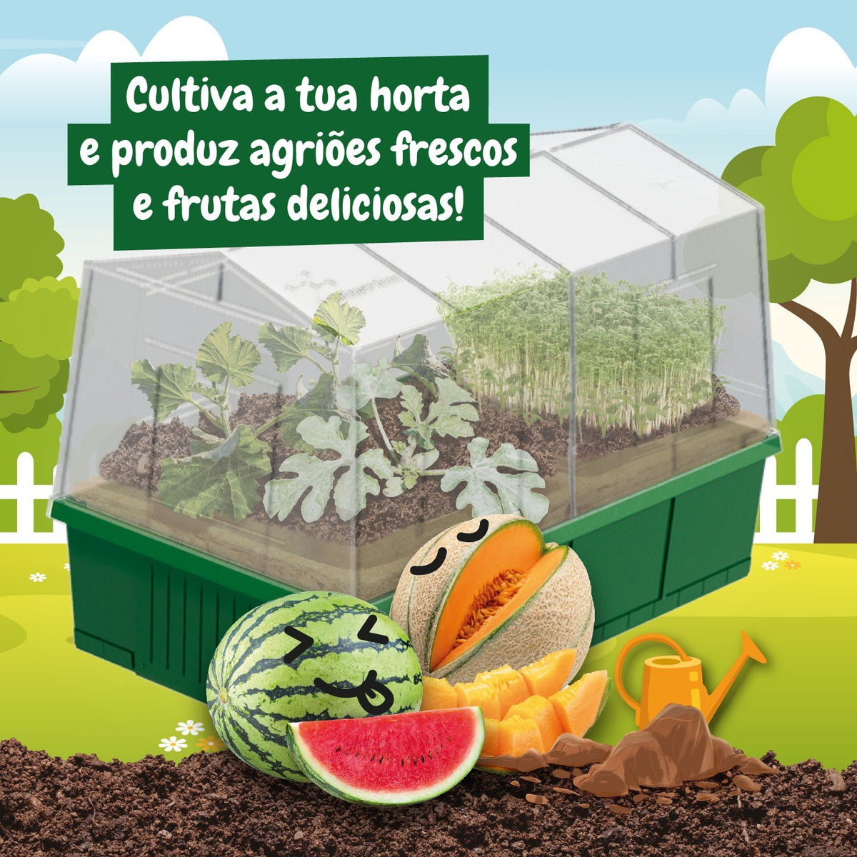 A minha Primeira Estufa