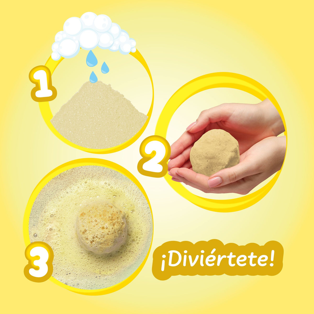 Kit Bombas de Baño Amarillo