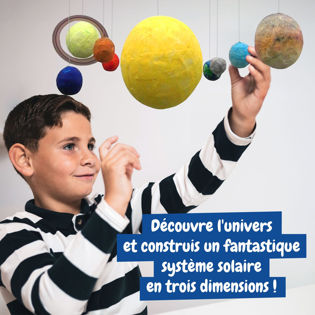Système Solaire 3D NASA Brille dans le Noir