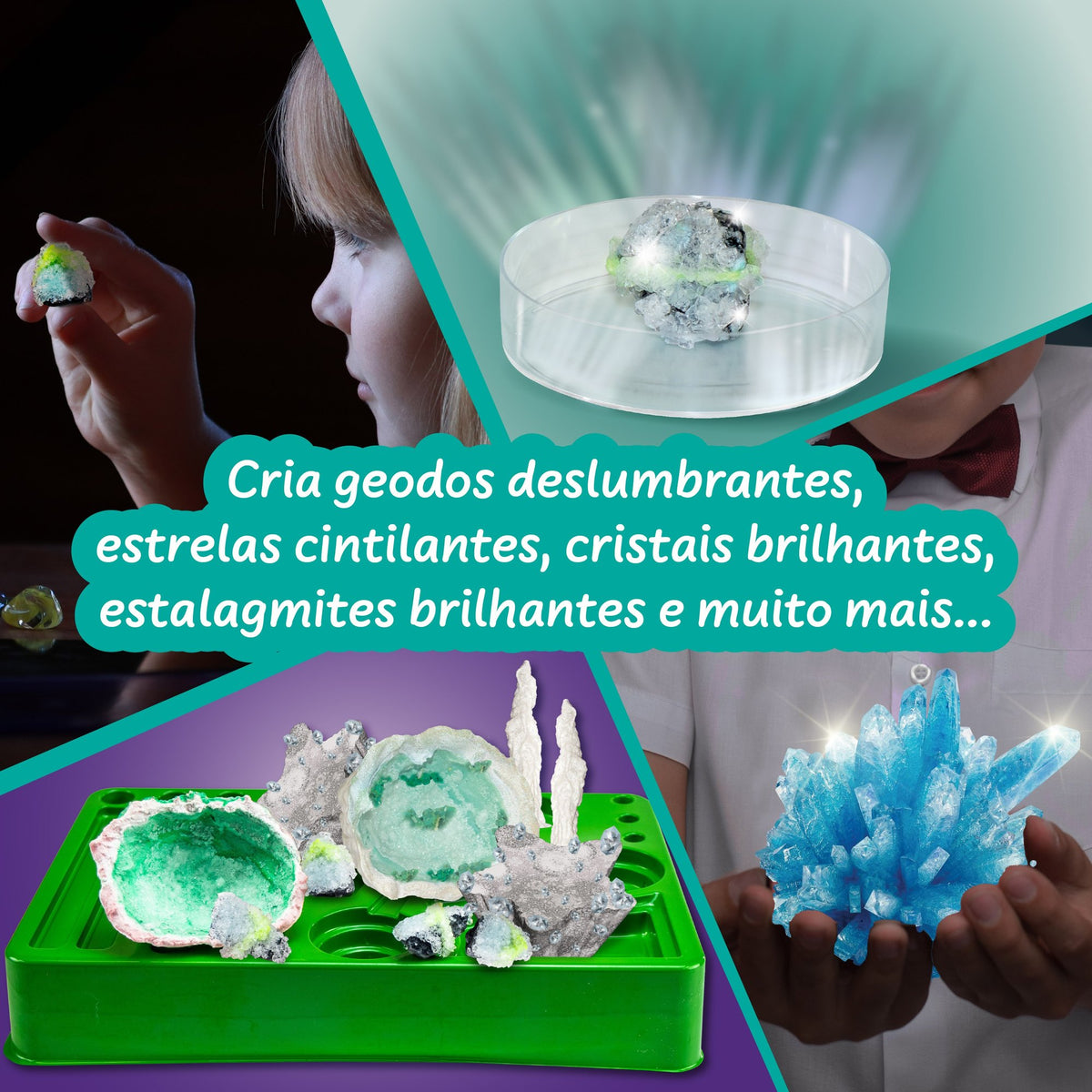 Glow in the Dark Crystal Factory