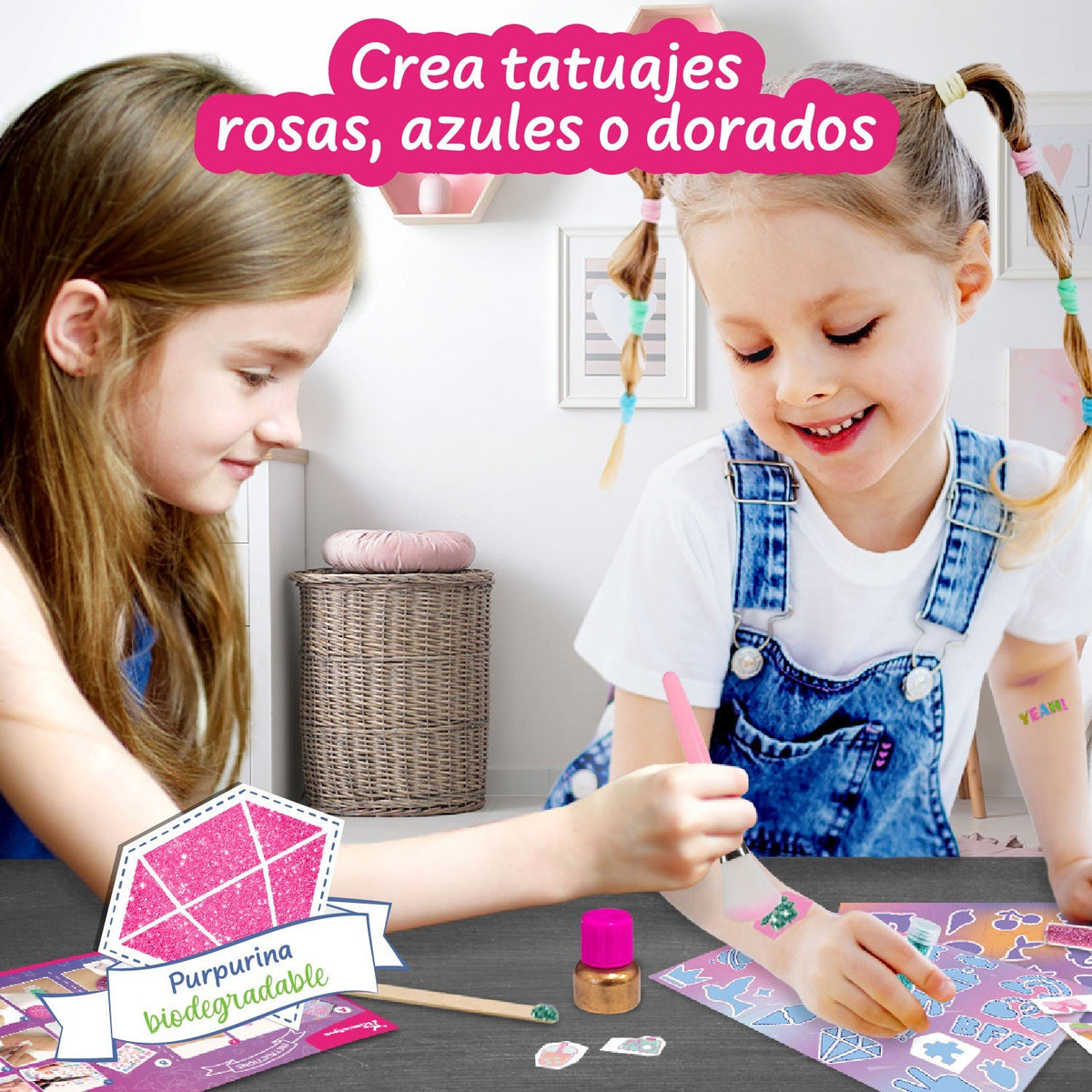 Tatuajes con Purpurina
