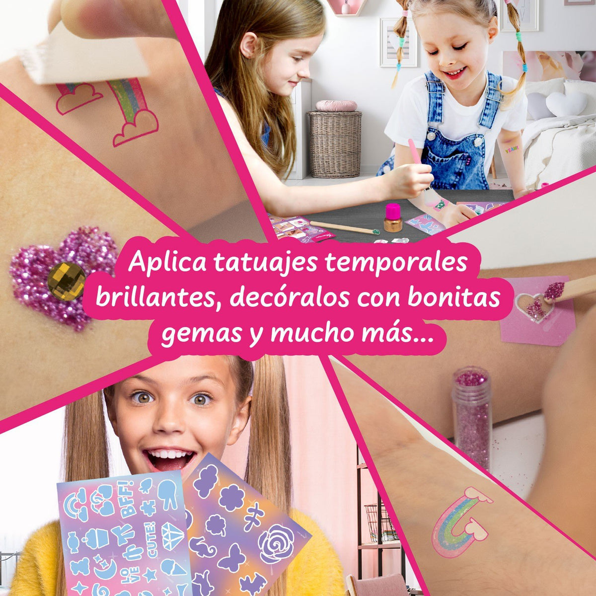 Tatuajes con Purpurina