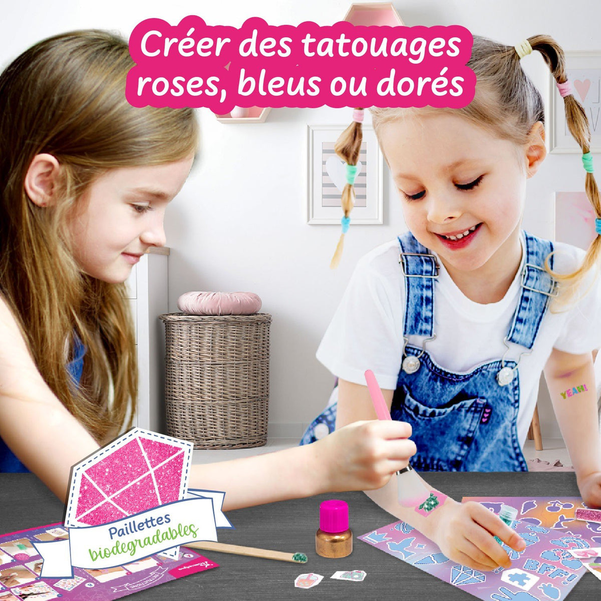 Kit de Tatouages Pailletés