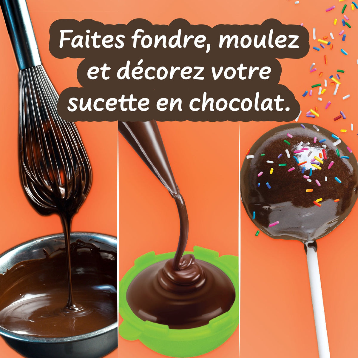 Sucettes en Chocolat