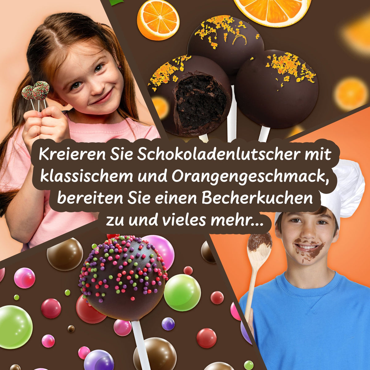 Chocolate Lollipops