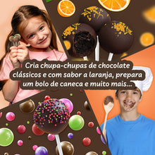 Chupa-chupas de Chocolate