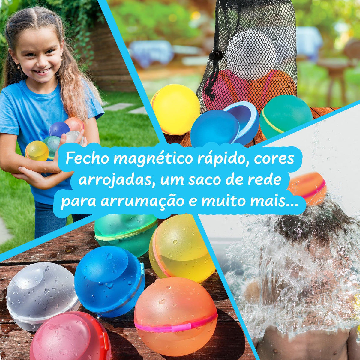 Balões de Água Reutilizáveis