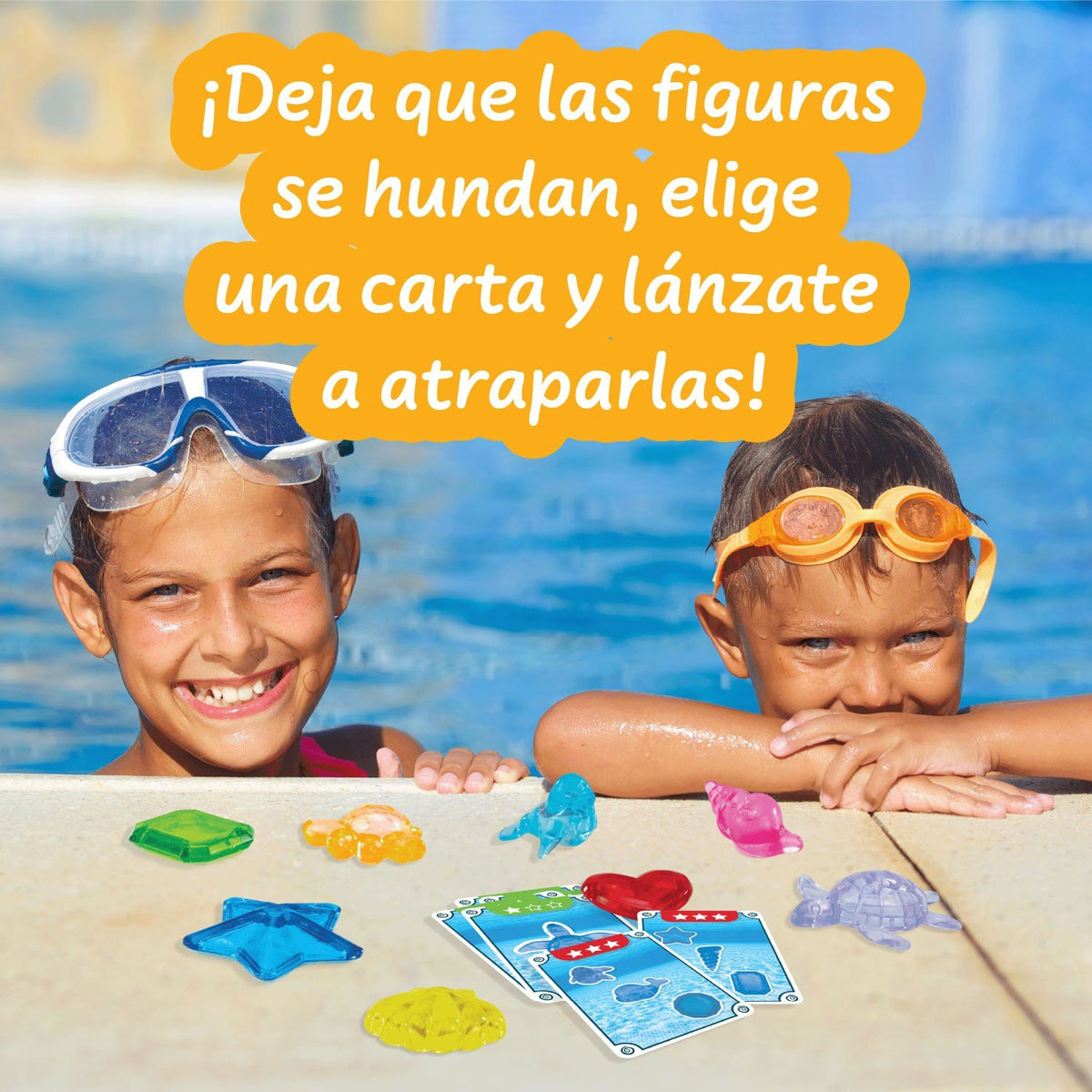 Sumérgete y Busca - 1.er Kit de Juegos de Agua