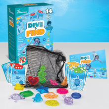 Mergulha e Procura - 1º Kit Jogos de Água