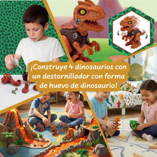 Dinossauros 4 em 1 DIY