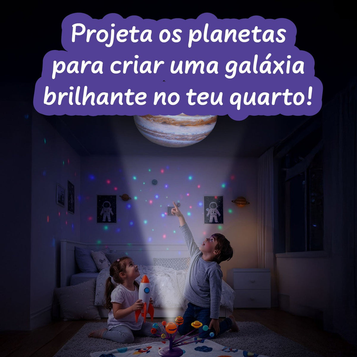 Solar System with Projector