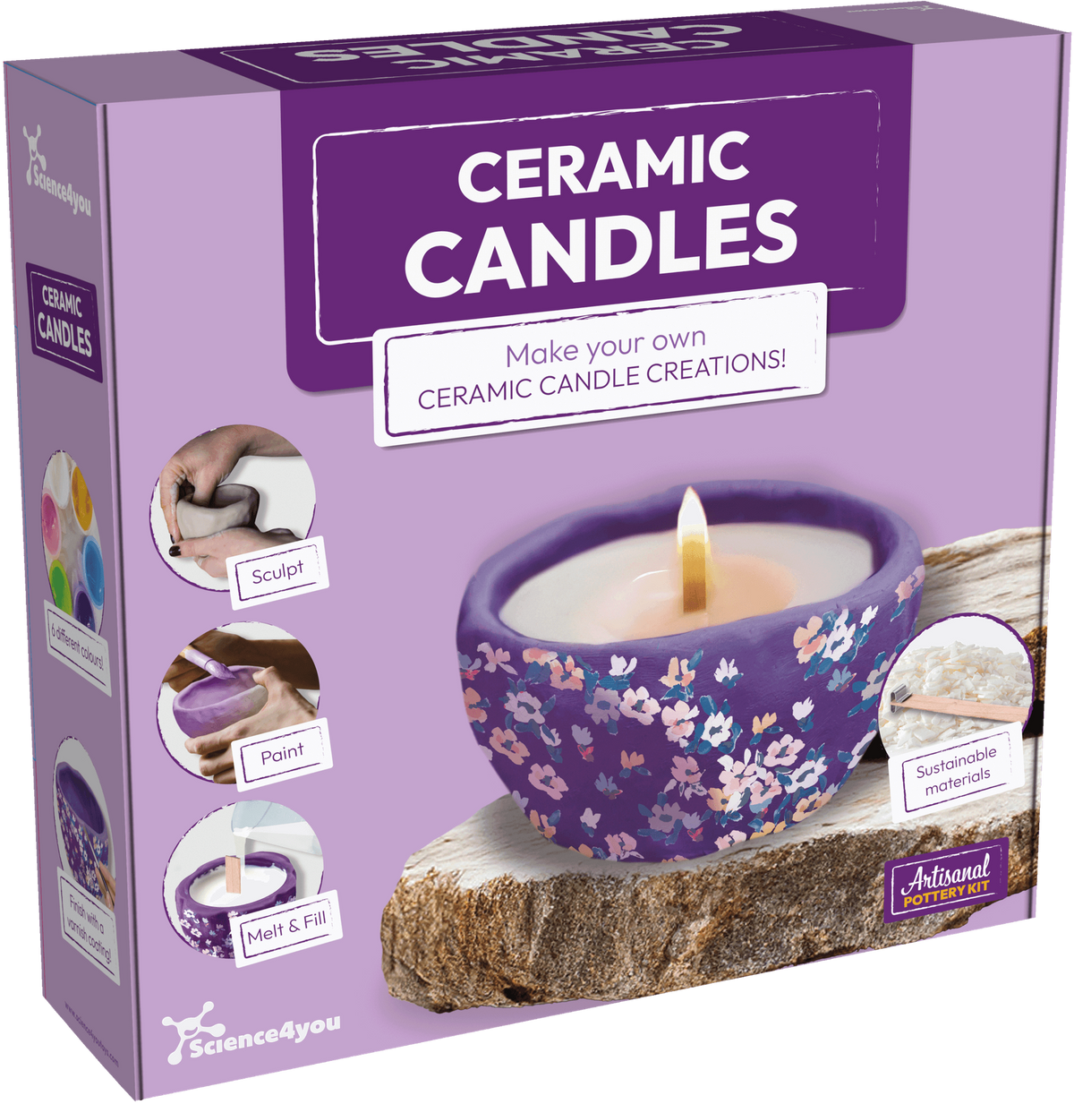 DIY Ceramic Candle Kit