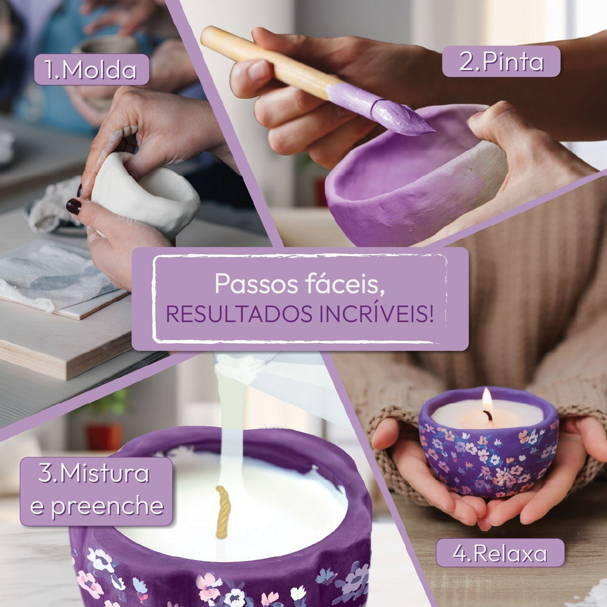 DIY Ceramic Candle Kit