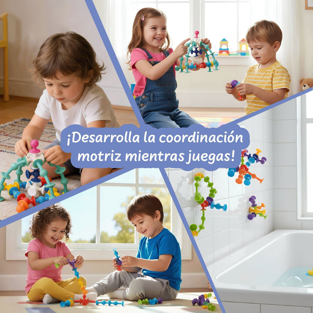 Kit de Construcción Ventosas Creativas