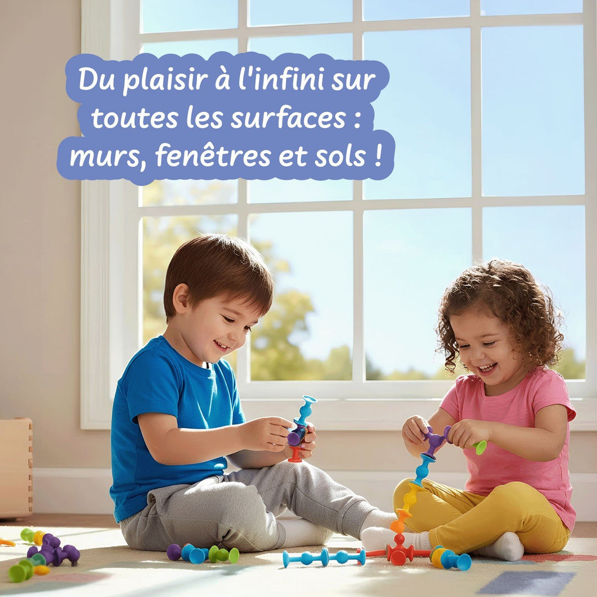 Kit de Construction Ventouses Créatives
