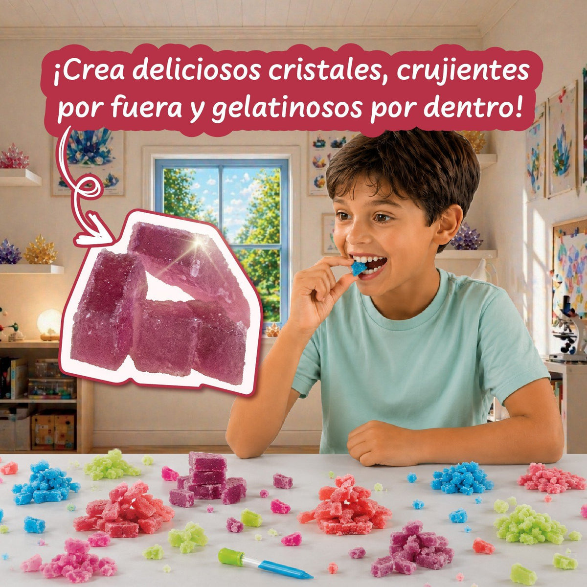 Cristales Comestibles