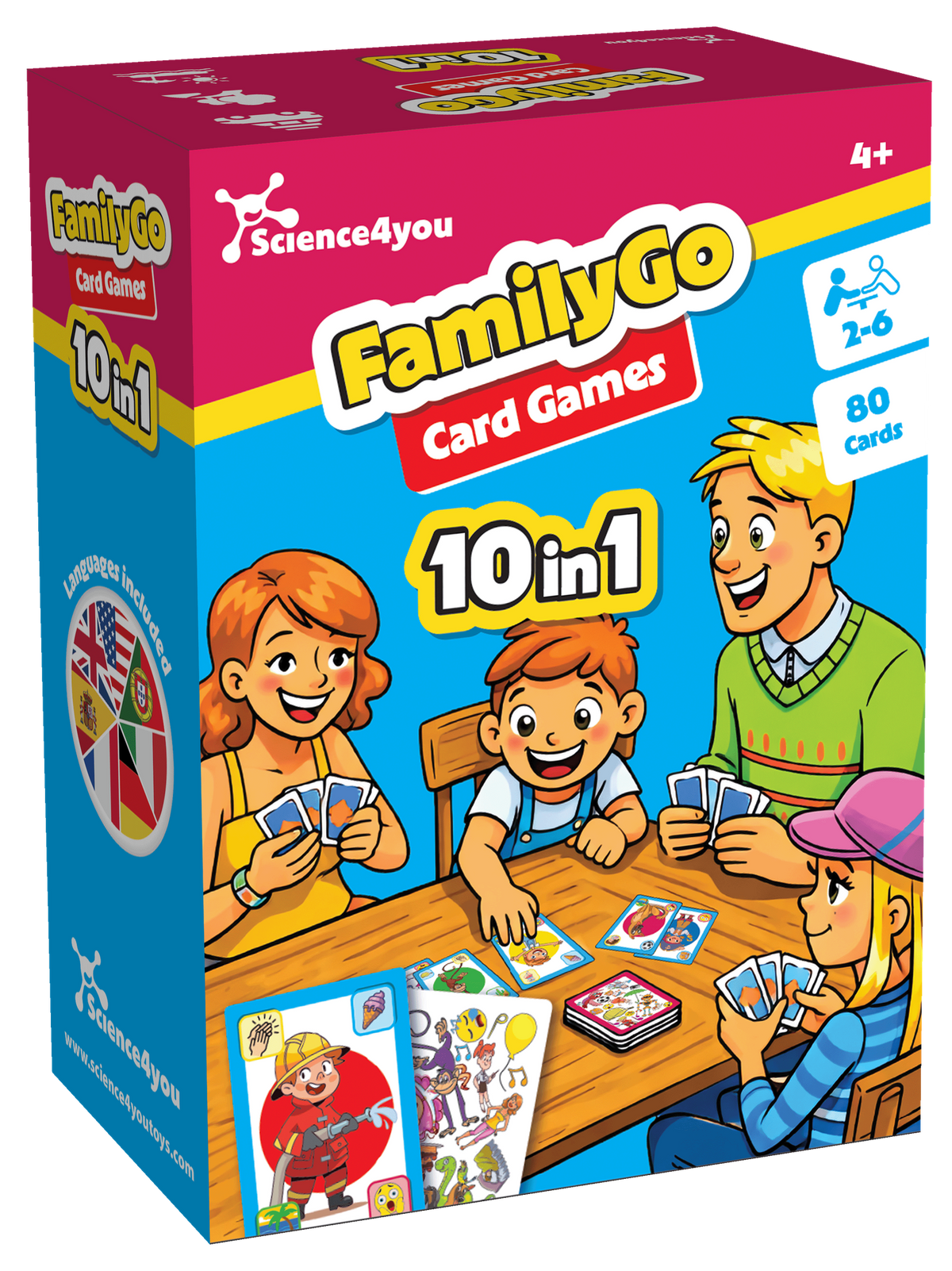 FamilyGo : Jeux de cartes 10 en 1