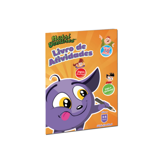 Nutri Ventures Activity Book Ages 3-6