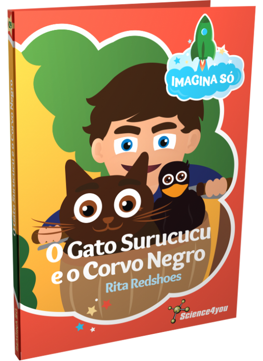 Imagina Só Book - Surucucu the Cat and the Black Crow